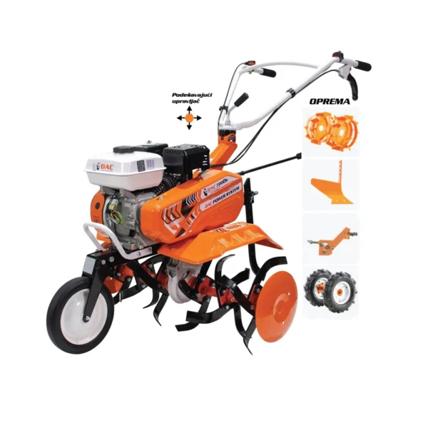 Motorna kopačica kultivator freza RURIS 7000ACC2