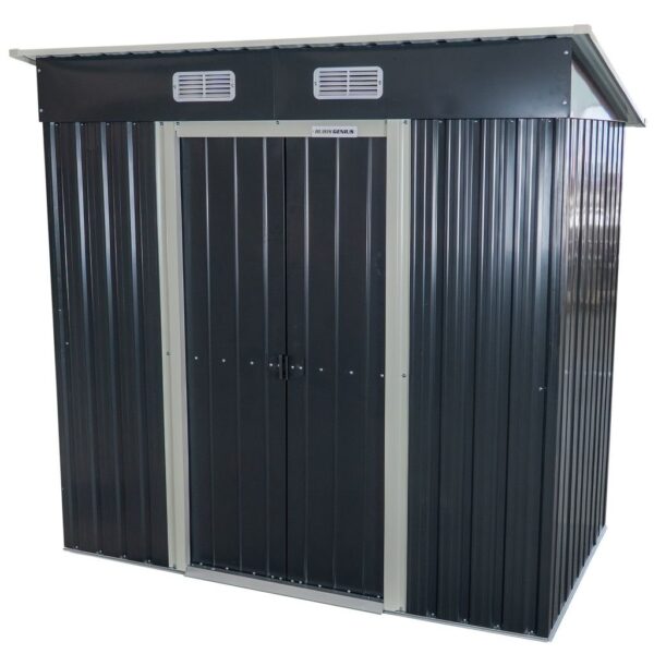 RURIS POCINKOVANA METALNA VRTNA KUĆICA GENIUS 196MH 180x106x179 cm