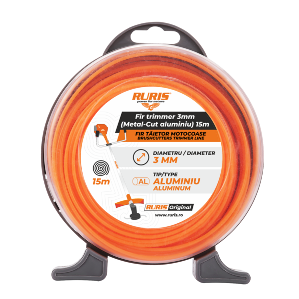 RURIS silk za trimer 3.0mmx15m Metal-Cut aluminij