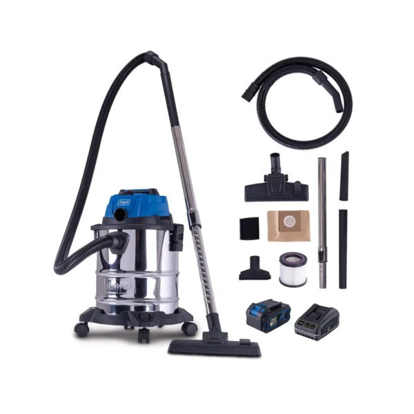 Scheppach aku usisivač za suvo i mokro IXES C-NTS20-X - SET L 1x4Ah