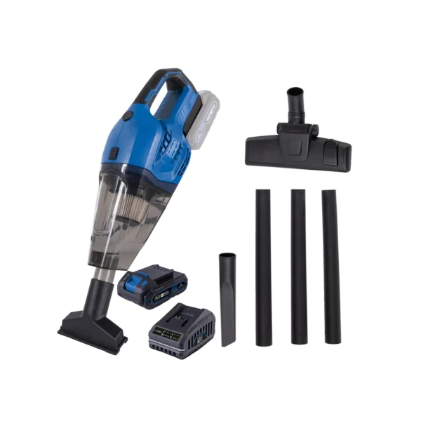 Scheppach aku štapni usisivač IXES C-HVC150-X - SET S 1x2Ah