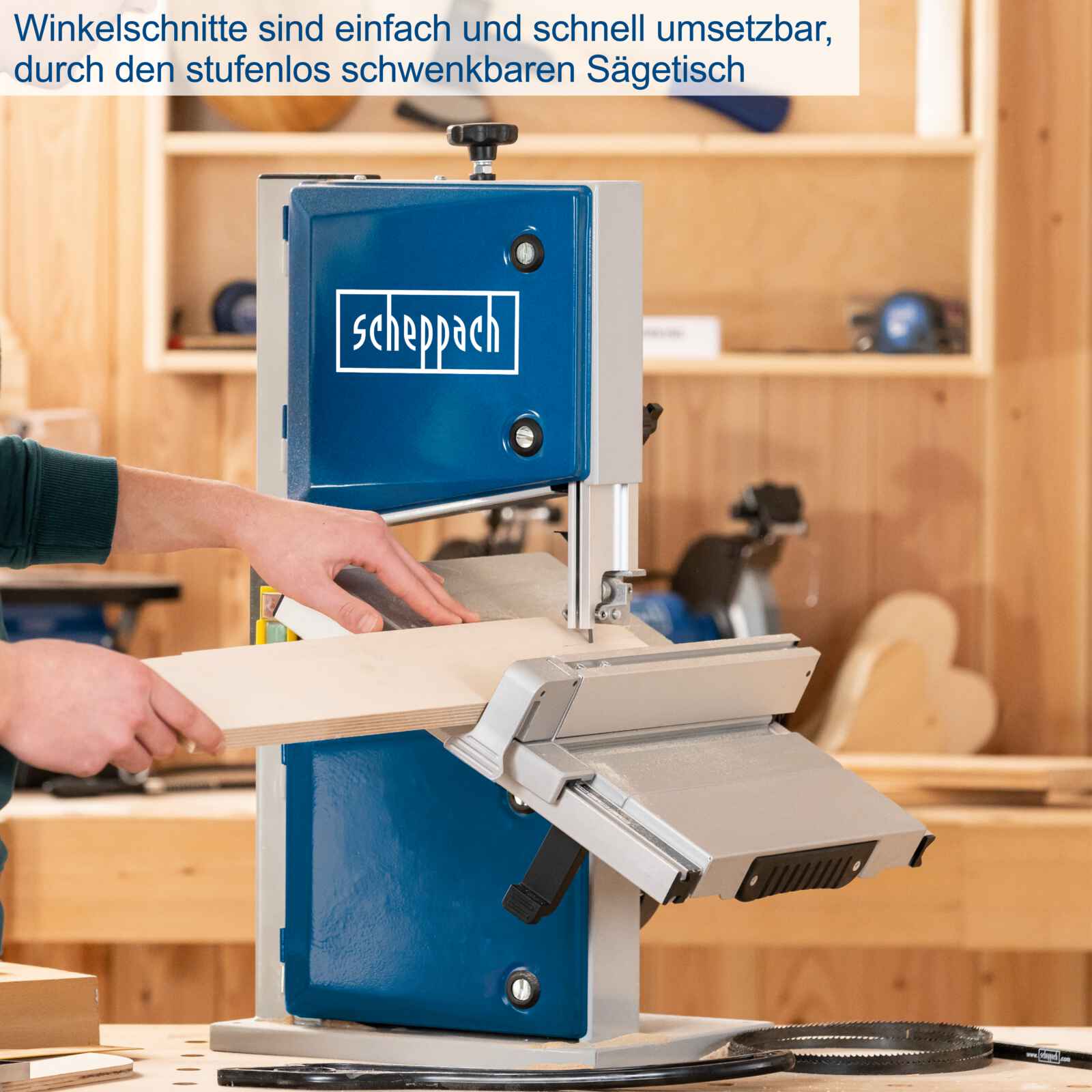 Scheppach tračna pila HBS30 80 mm - Image 4