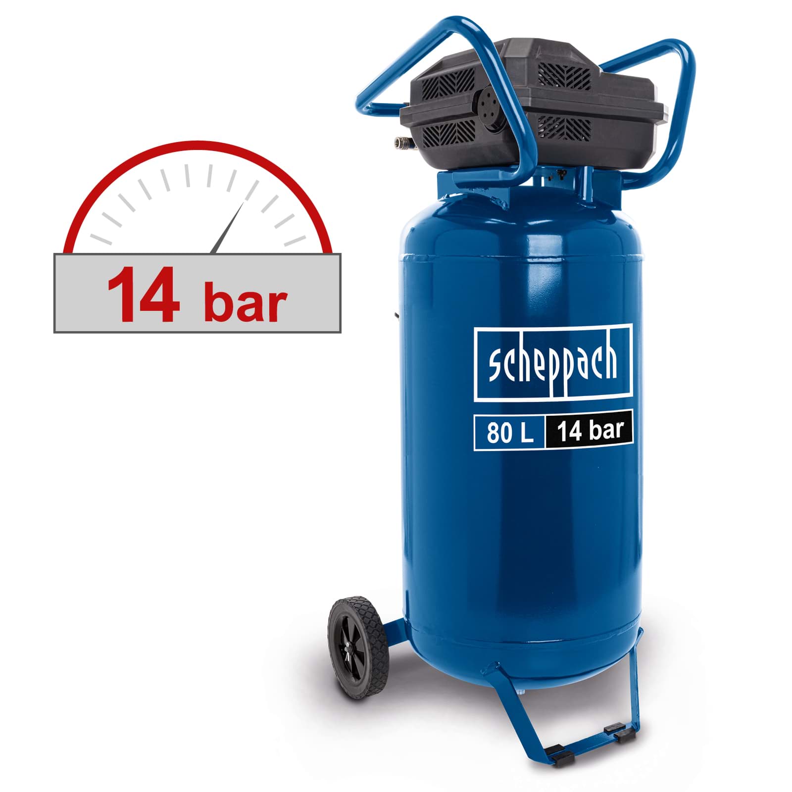 Scheppach vertikalni kompresor za vazduh HC85V 80L 14bar - Image 8