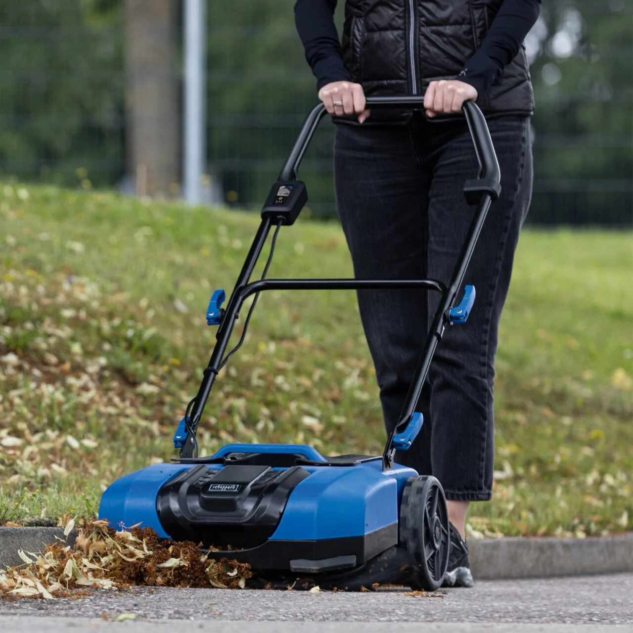 Scheppach aku uređaj za metenje IXES C-S610-X – SET S 1x2Ah - Image 5