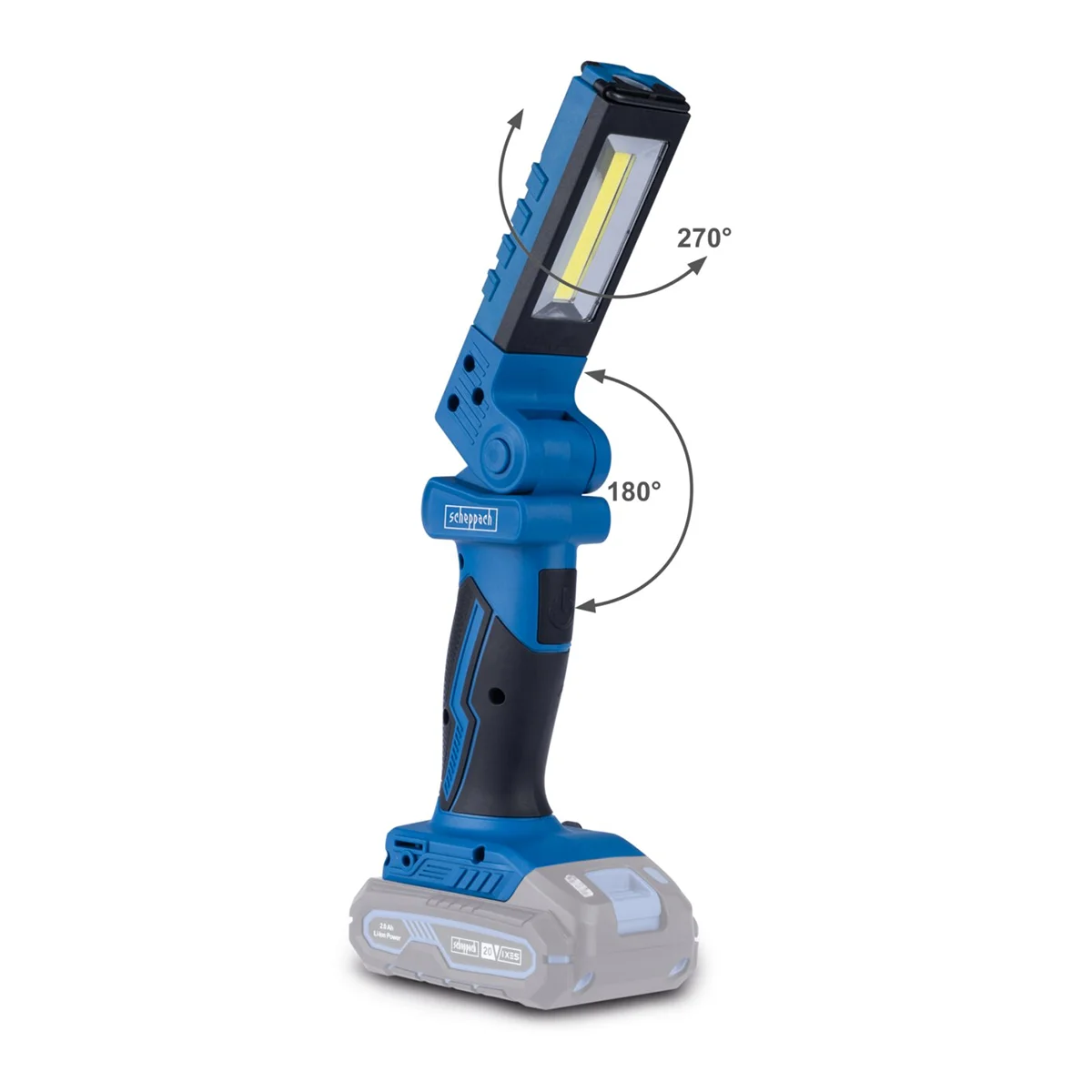 Scheppach aku radna lampa IXES C-WL20-X – Solo - Image 2